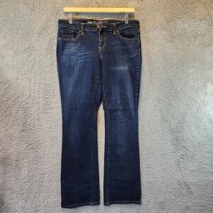 Gap Jeans Womens 8/29 Blue Denim Cotton Low Rise Bootcut‎ Leg 5 Pockets Zip Fly